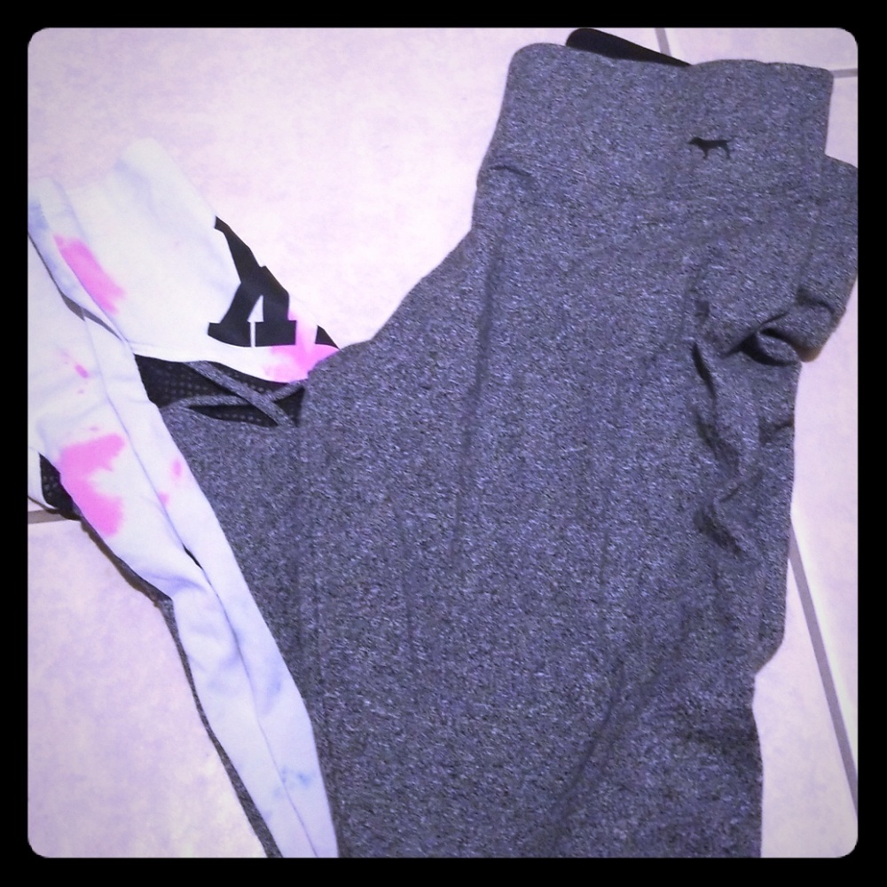 Pink yoga legging